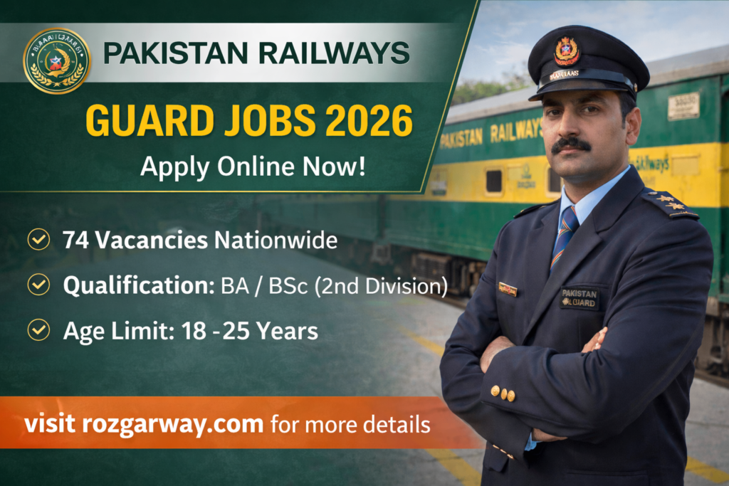 Pakistan RailwaysJobs 2026 – Latest Vacancies Announced | Online Apply