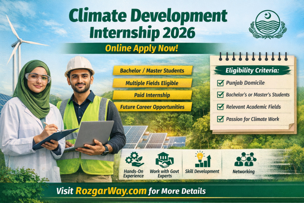 Climate Development internship 2026 – Online Apply